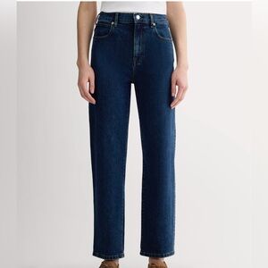Everlane Way-High Jeans in Vintage Indigo